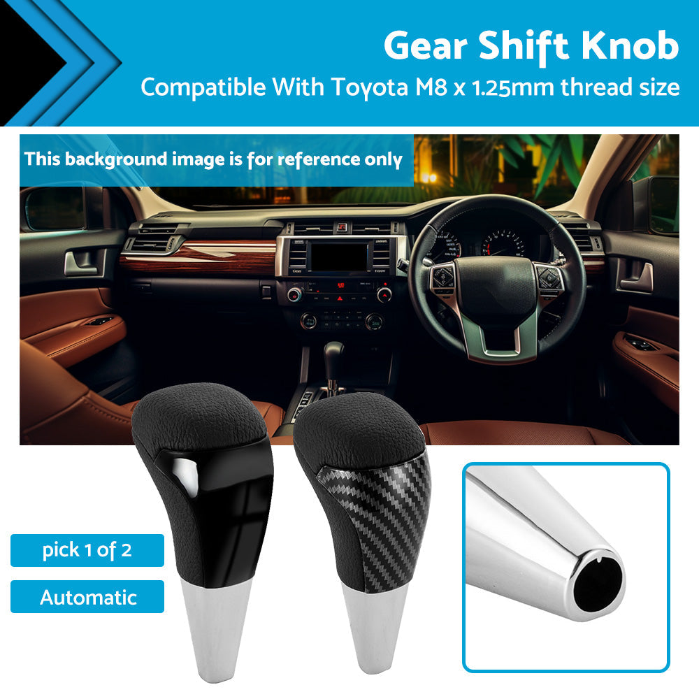 Car Gear Shift Knob Black for Toyota