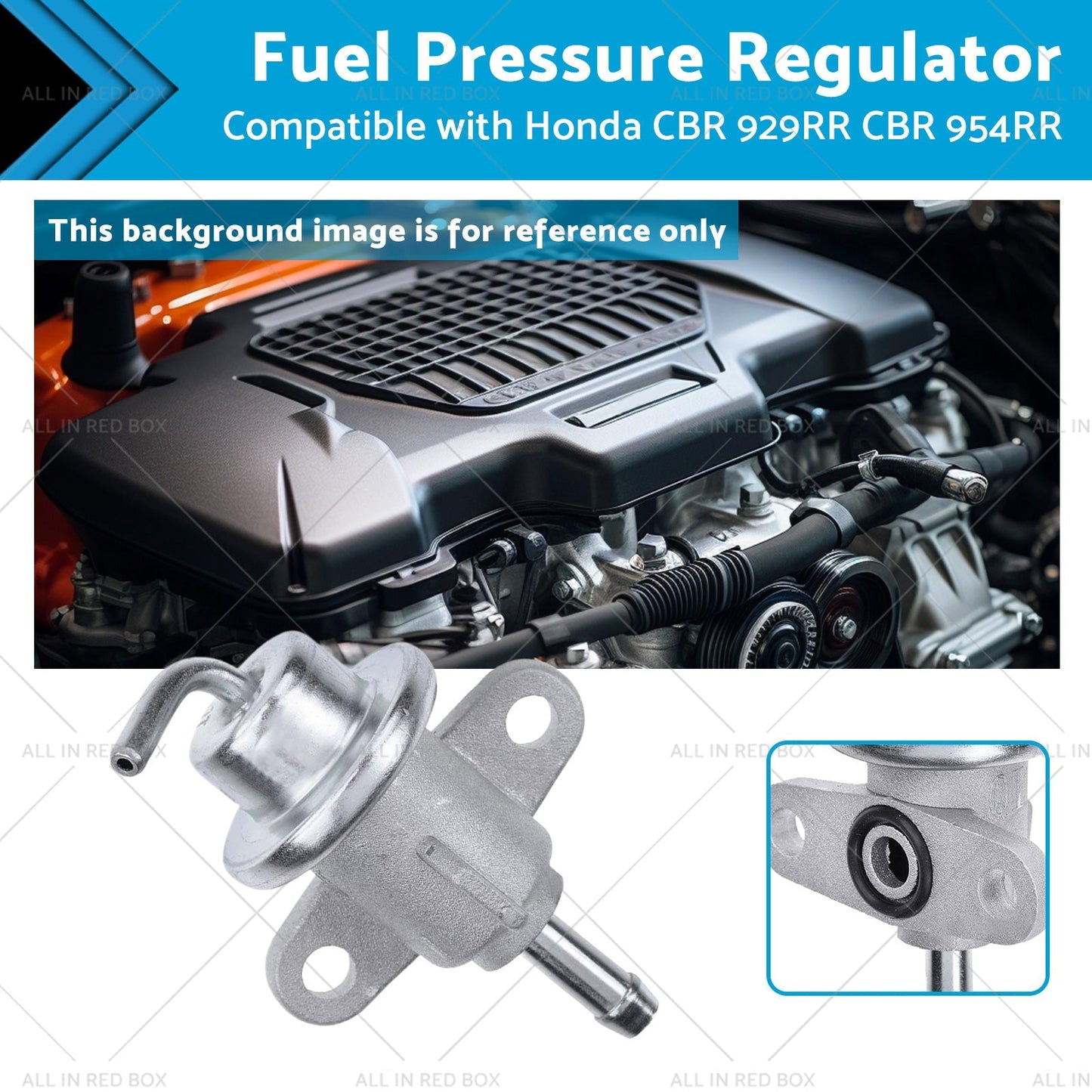 Fuel Pressure Regulator for Honda CBR 929RR 954RR 2000-2003