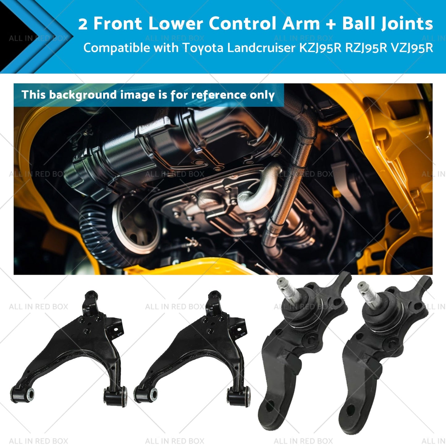 Lower Control Arm Ball Joint for Toyota Landcruiser KZJ95R 1996-2003