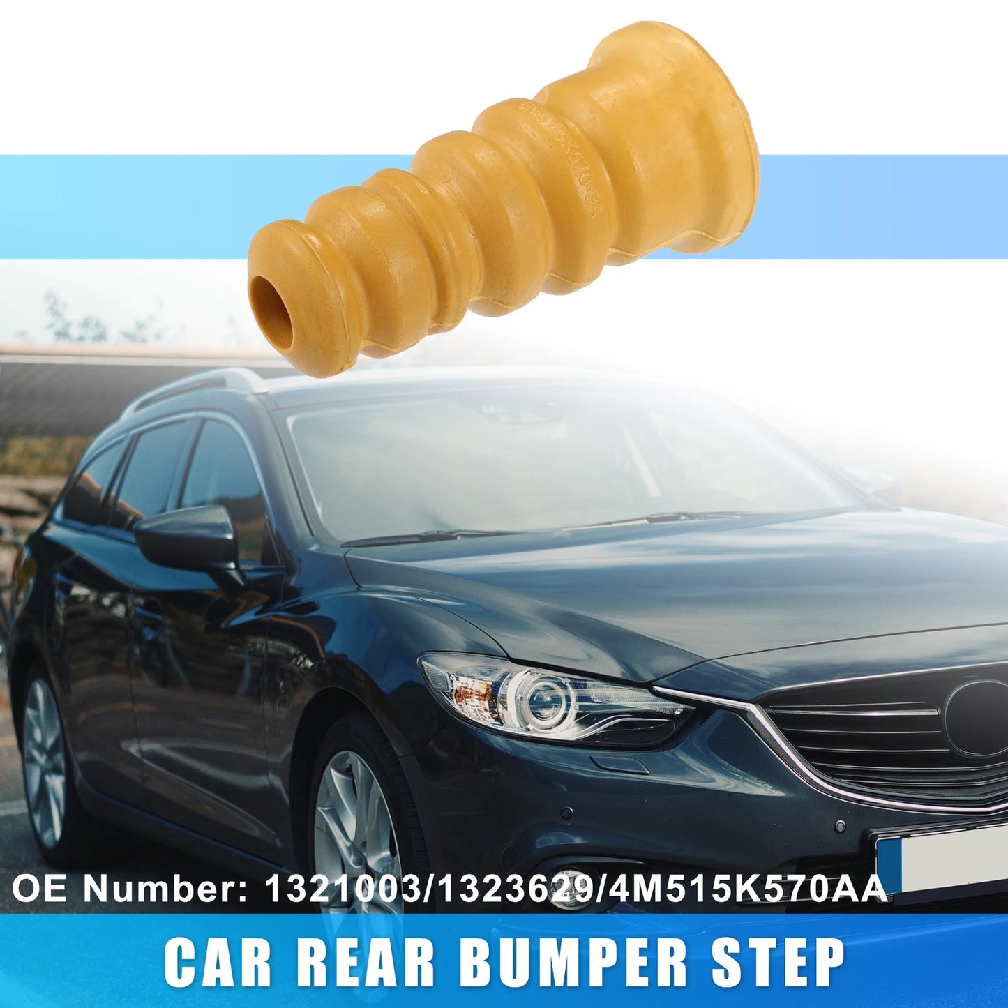 Rear Bumper Step Bumper No.1321003 for Mazda 3 (2009–2012) & Ford Focus (2009–2012)