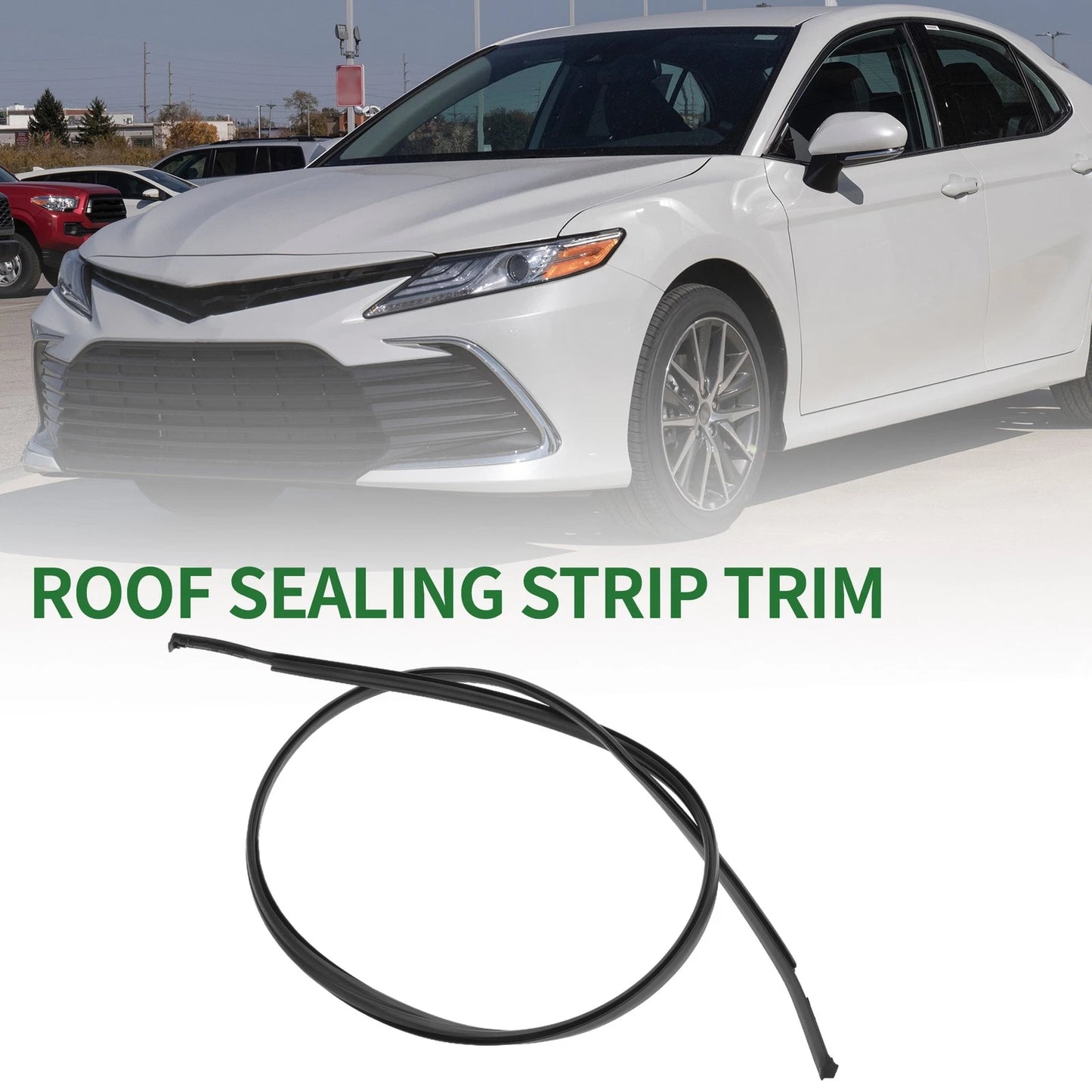 Right Side Roof Sealing Strip Sunroof Trim No. 7555506130 for Toyota Camry (2018–2022)
