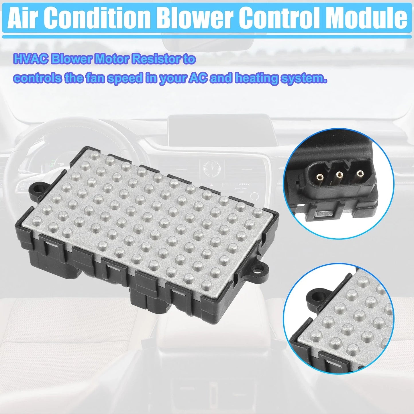 HVAC Heater Blower Motor Resistor for BMW E60 (2003-2010)