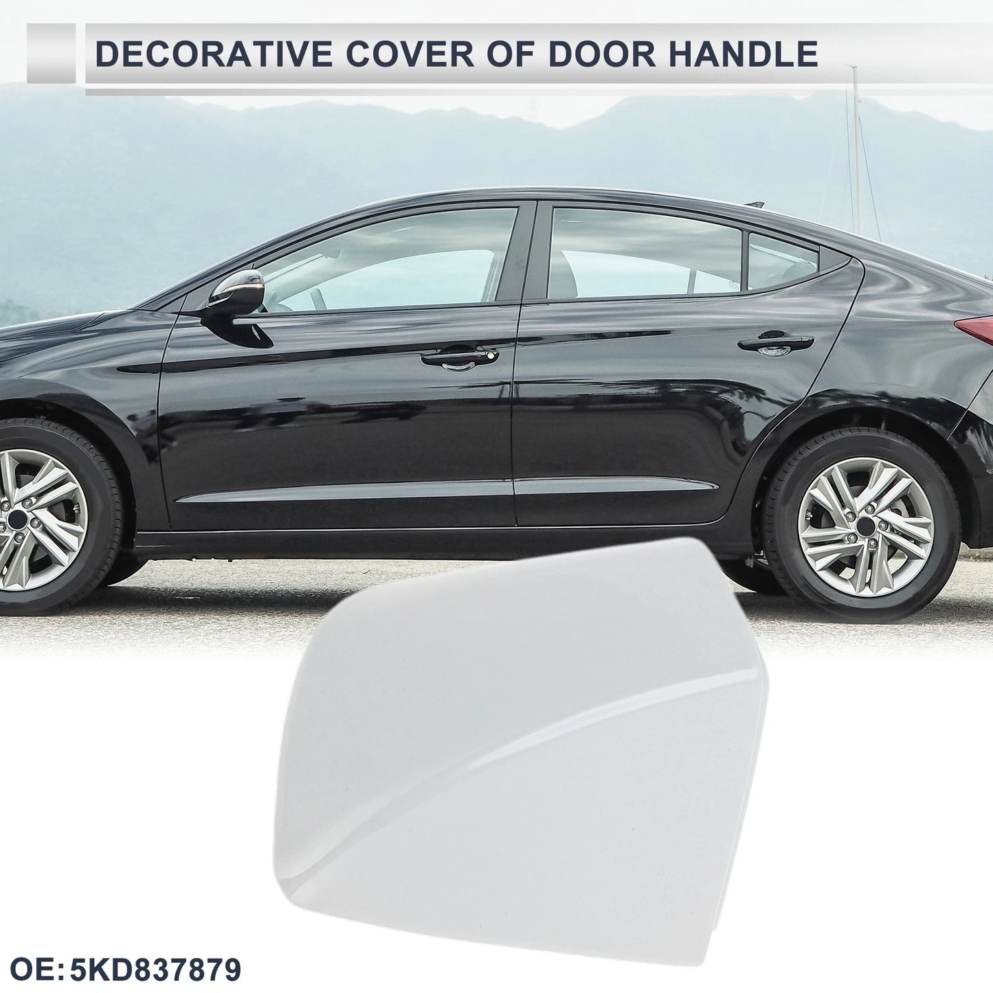 Front Left Door Handle Lock Cylinder Cover for VW Passat (No. 5KD837879)