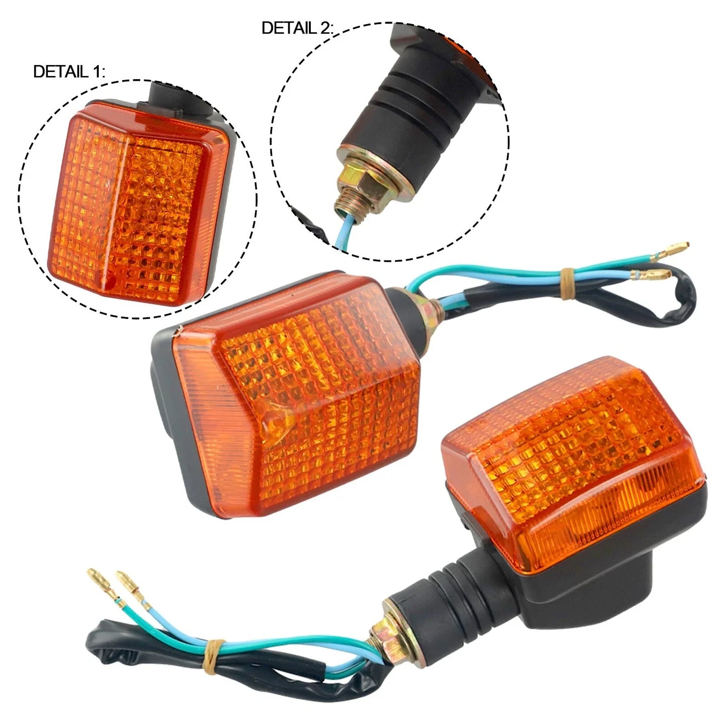 Front Rear Turn Signals / 1 Pair / Indicator Lights for XR650L (1993–2021)