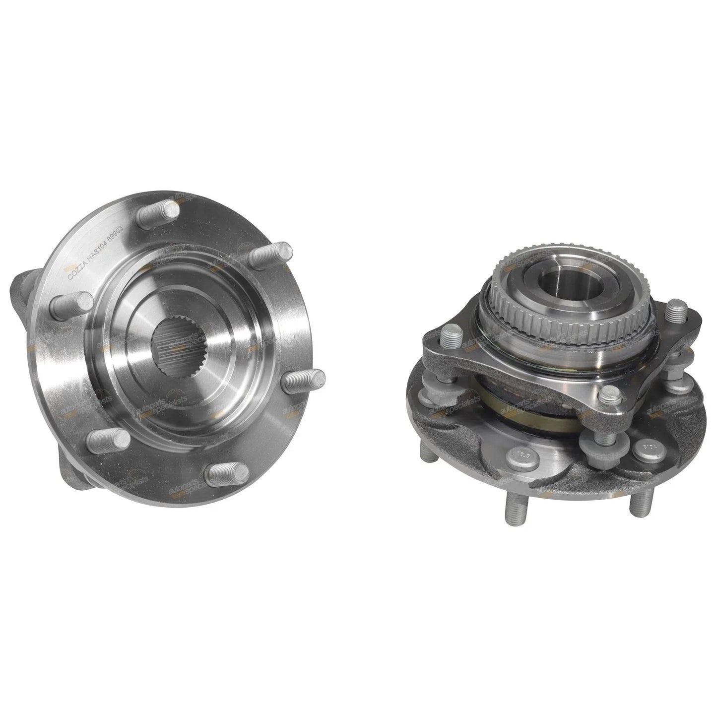 2x Front Wheel Bearing Hubs Assembly for Hilux GGN25KUN26 4x4(2005–2015)
