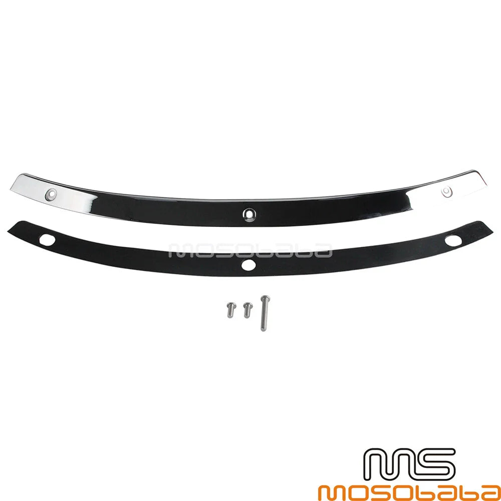 Chrome Front Fairing Windshield Trim for Harley Touring Street Glide (2014-2023)