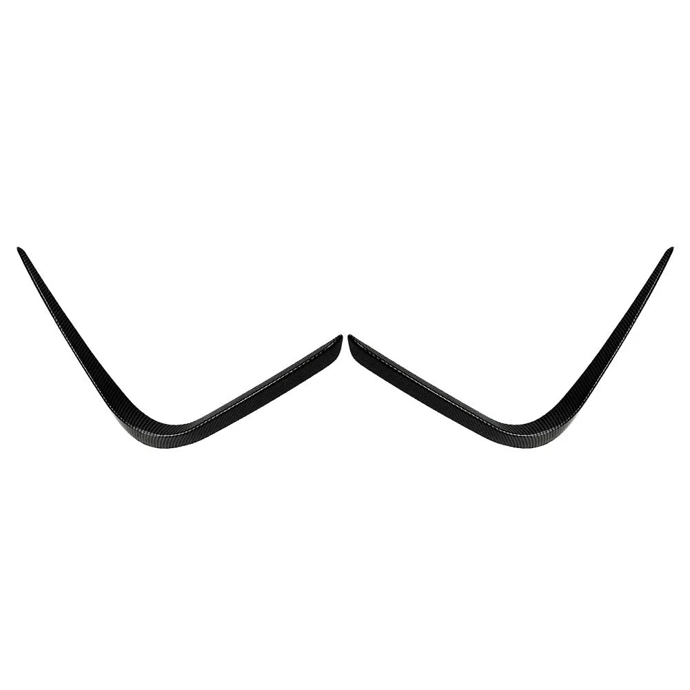 Carbon Black Front Bumper Side Vent Cover Trim for BMW X5 G05 (2019-2022)