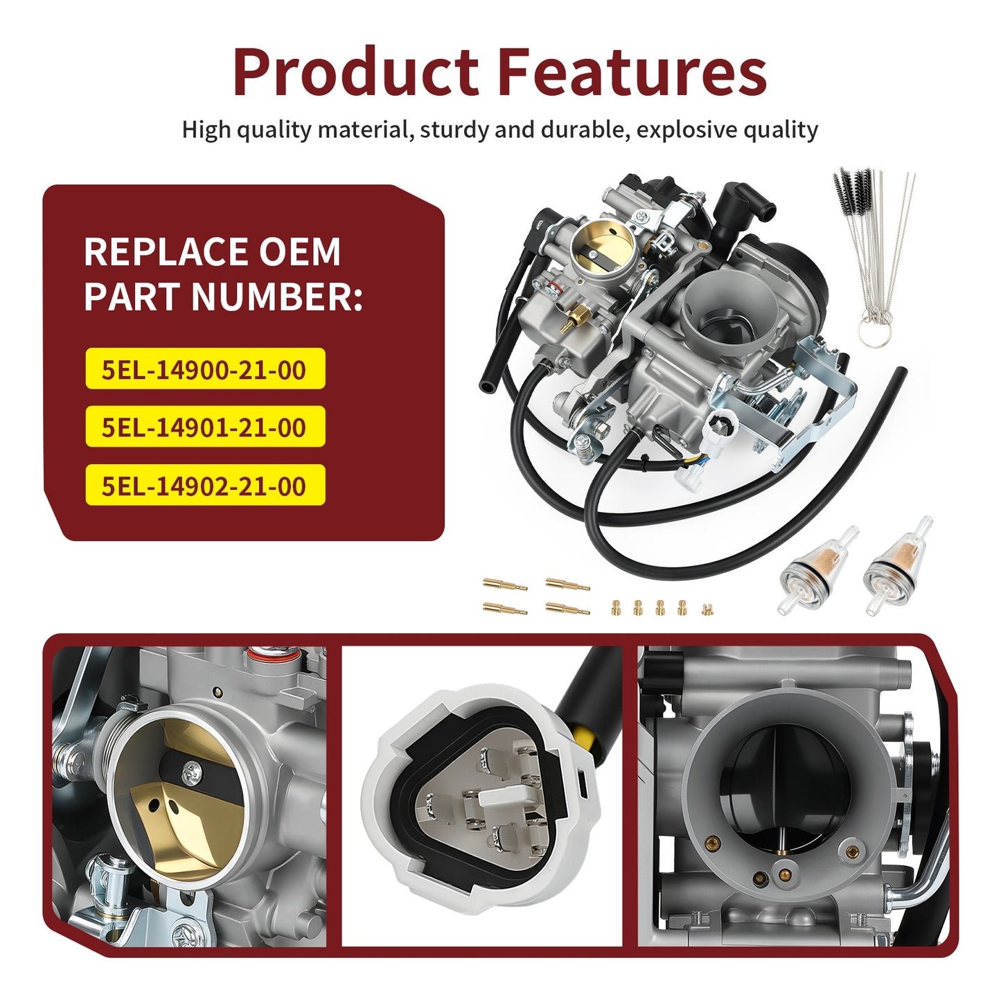 Carburetor for Yamaha V-Star 1100 XVS1100 (1999–2005)