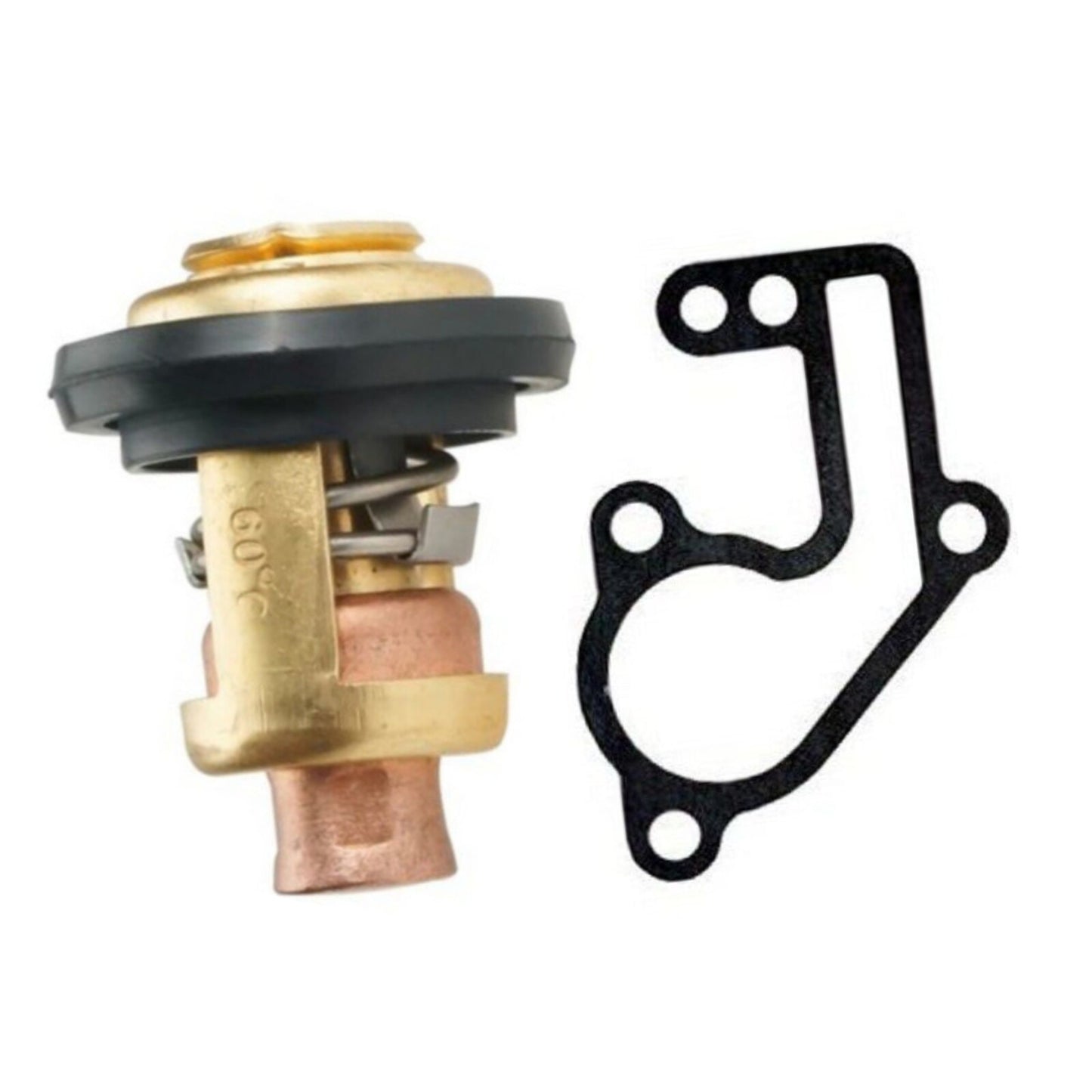 Thermostat & Gasket for Yamaha 9.9D 15D Outboard