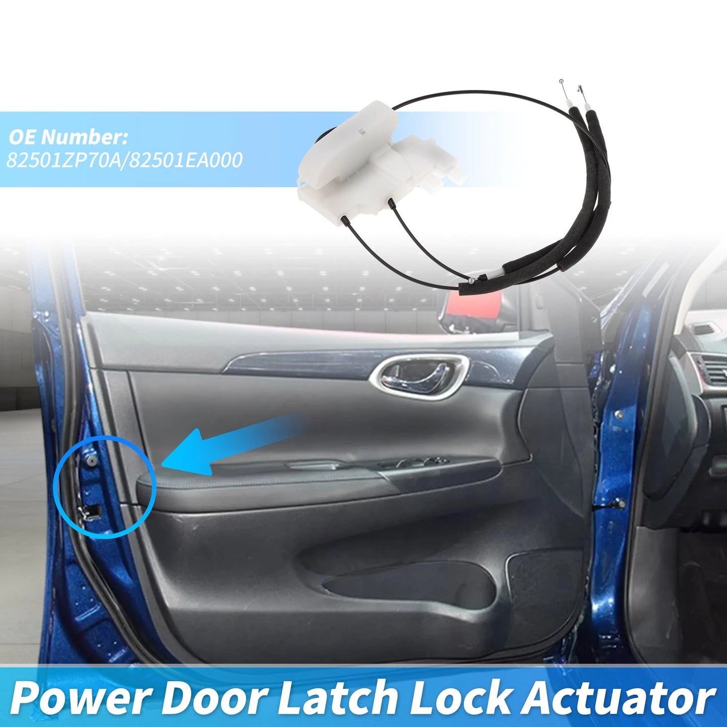 Rear Left Power Door Lock Actuator for Nissan Xterra (2000–2004) 82501ZP70A