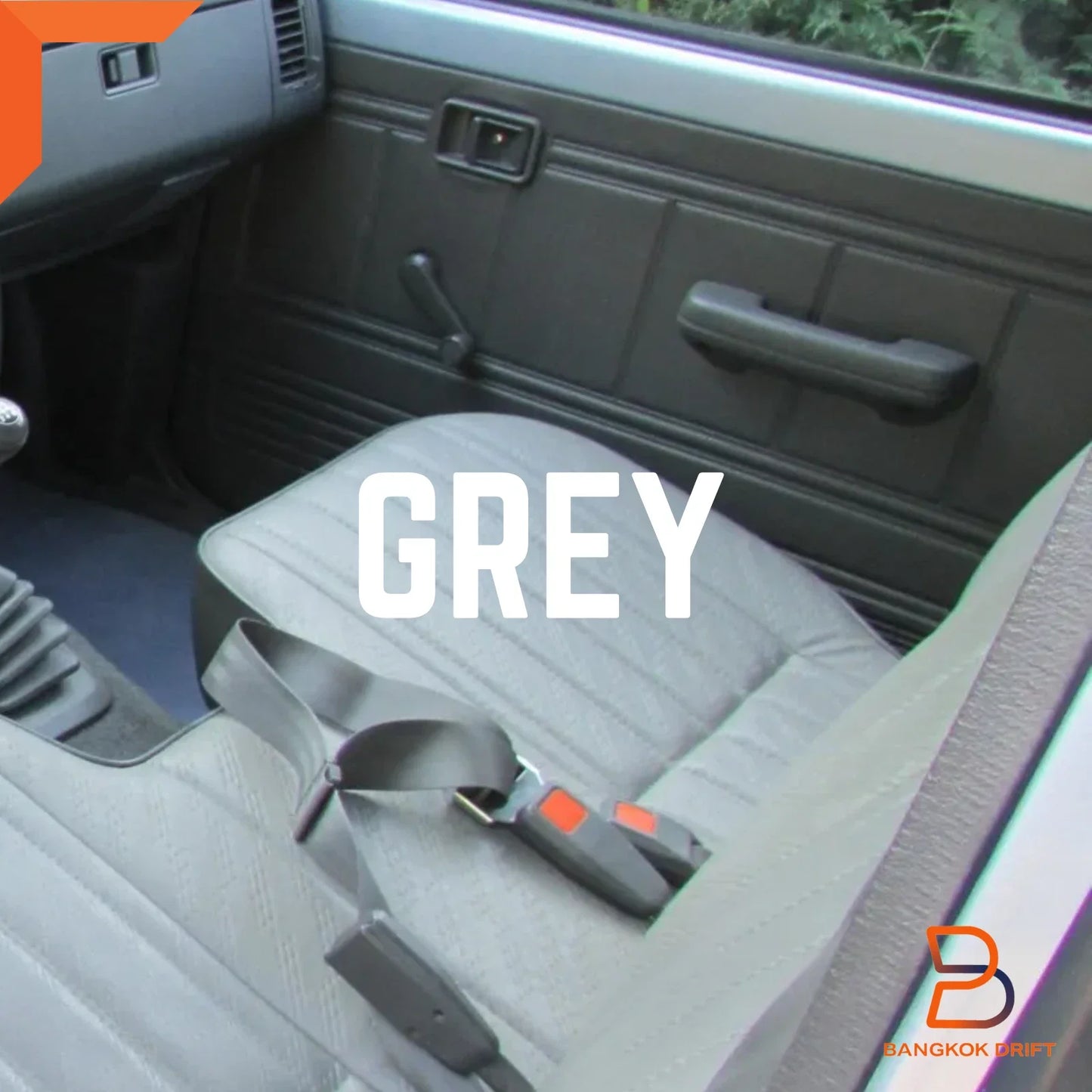 Grey Arm Rest Door Pull Handle for Mazda B-Series (1985-1998)