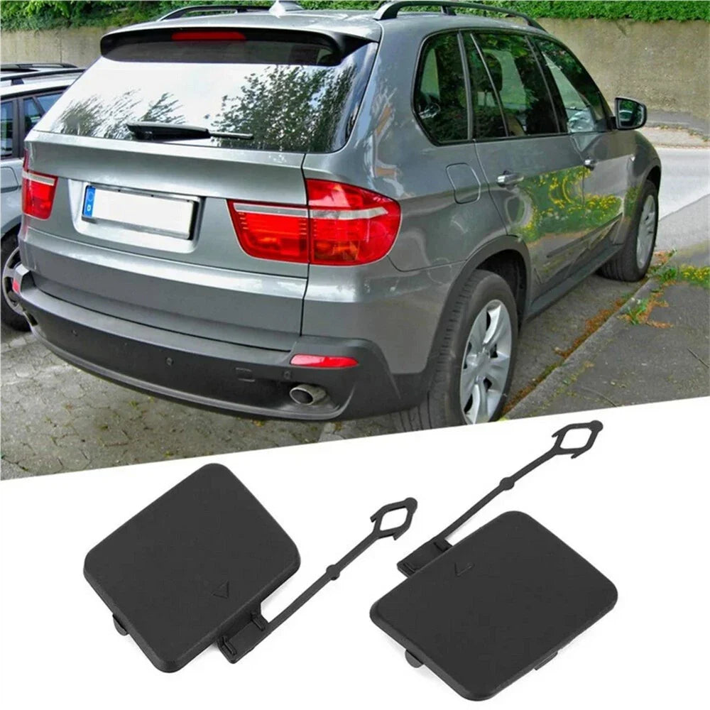Rear Bumper Tow Eye Hook Cover for 2007-2010 BMW X5 E70 (2007-2010)