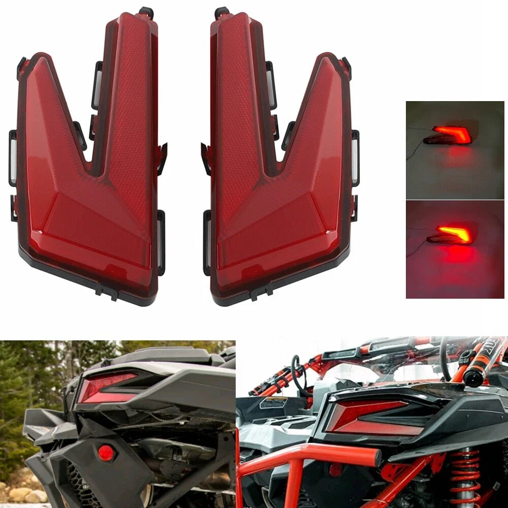 LED Taillight Brake Light Assembly for Can-Am Maverick X3/R/Max (2018-2023)