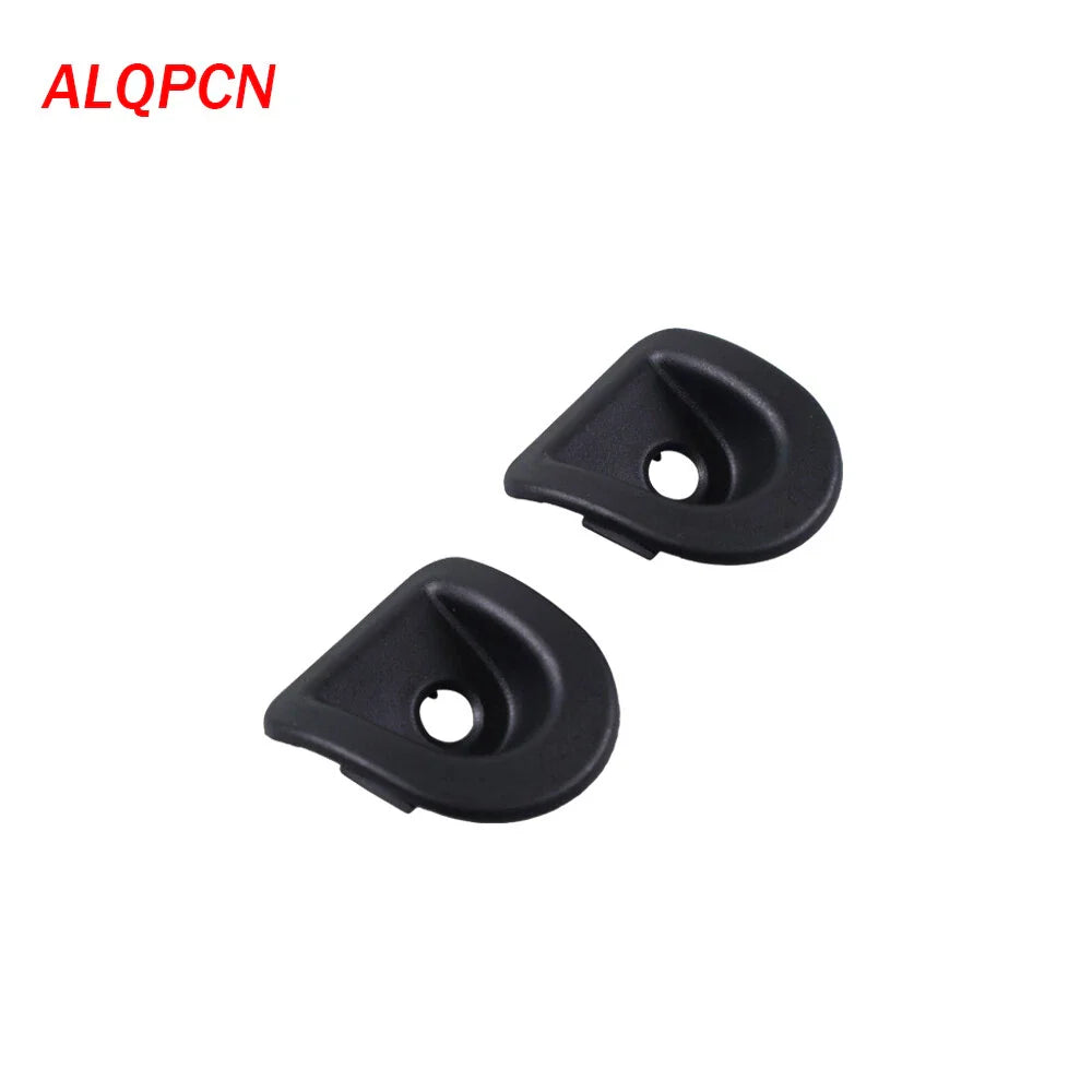 Black Door Lock Knob Grommet Bezel Pair for Ford Mustang (2005-2014)
