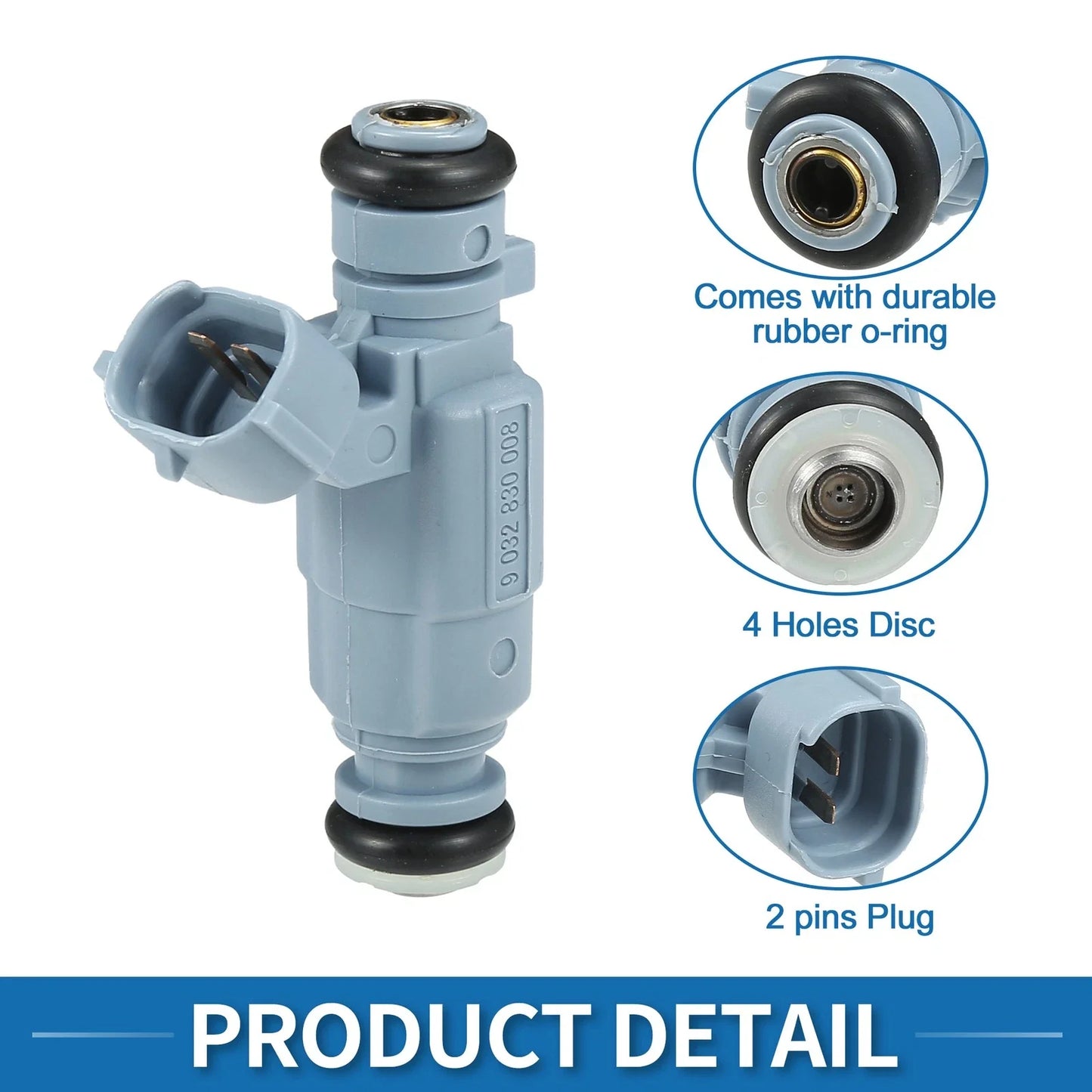 Fuel Injector for HYUNDAI Sonata 2.0 16V (1998-2001) - 1 x Blue Injector