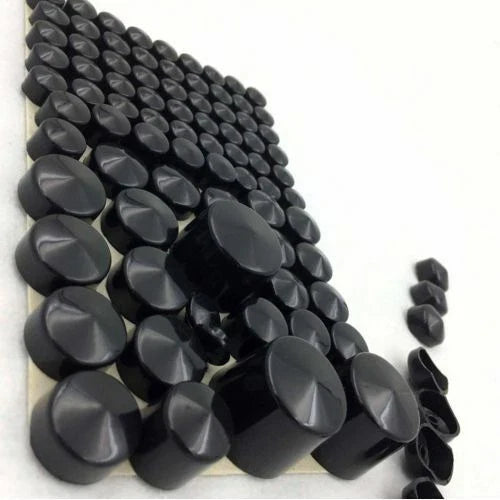 Bolt Caps for Harley Softail Twin Cam 2000-2006 Black