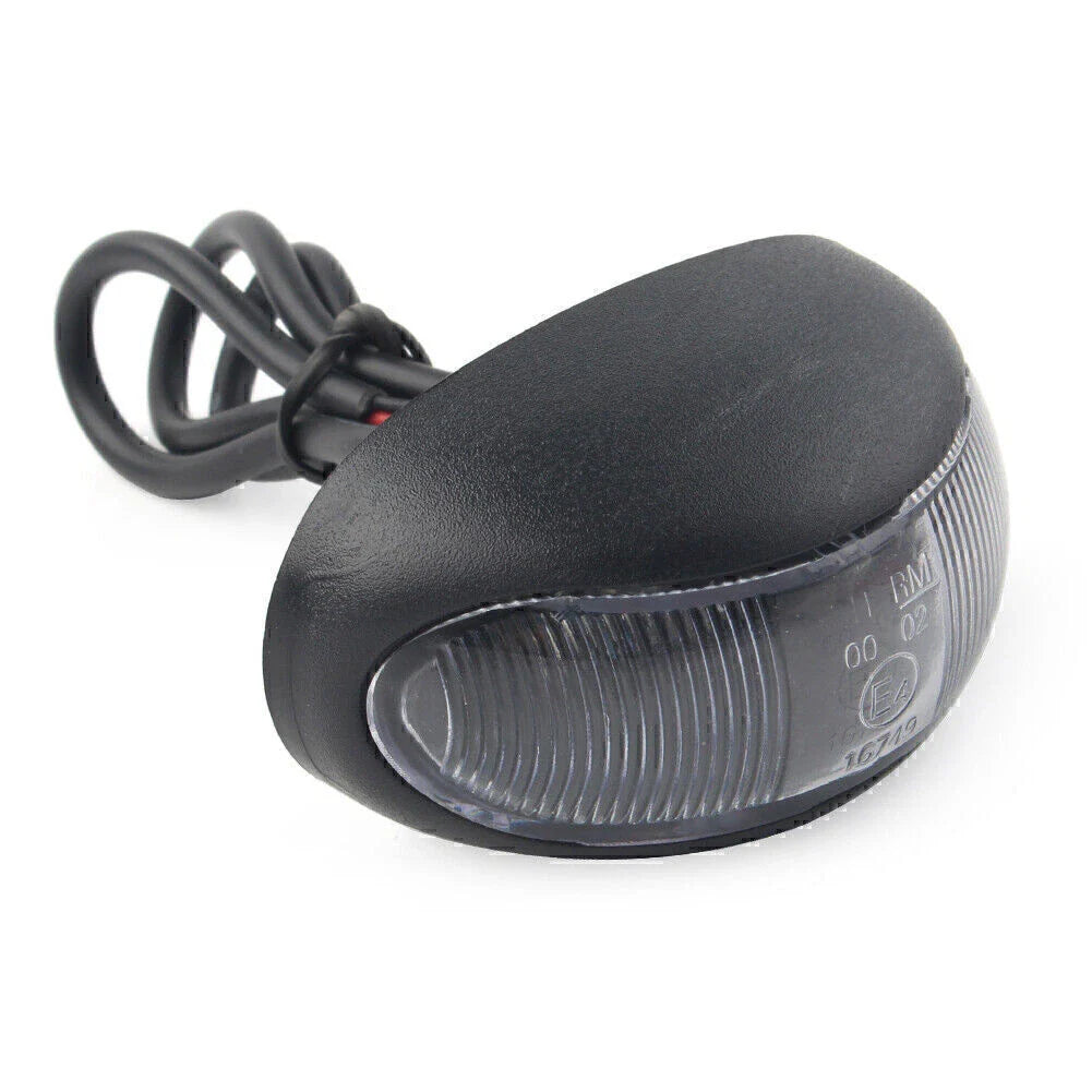 LED Side Marker Lights Amber Red for Truck Trailer RV Boat