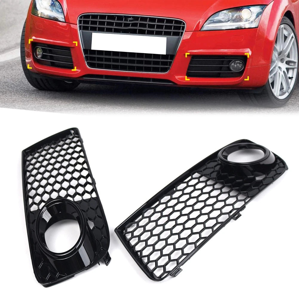 Right Front Bumper Lower Grille Fog Light Cover for Audi A4 (2013–2016)