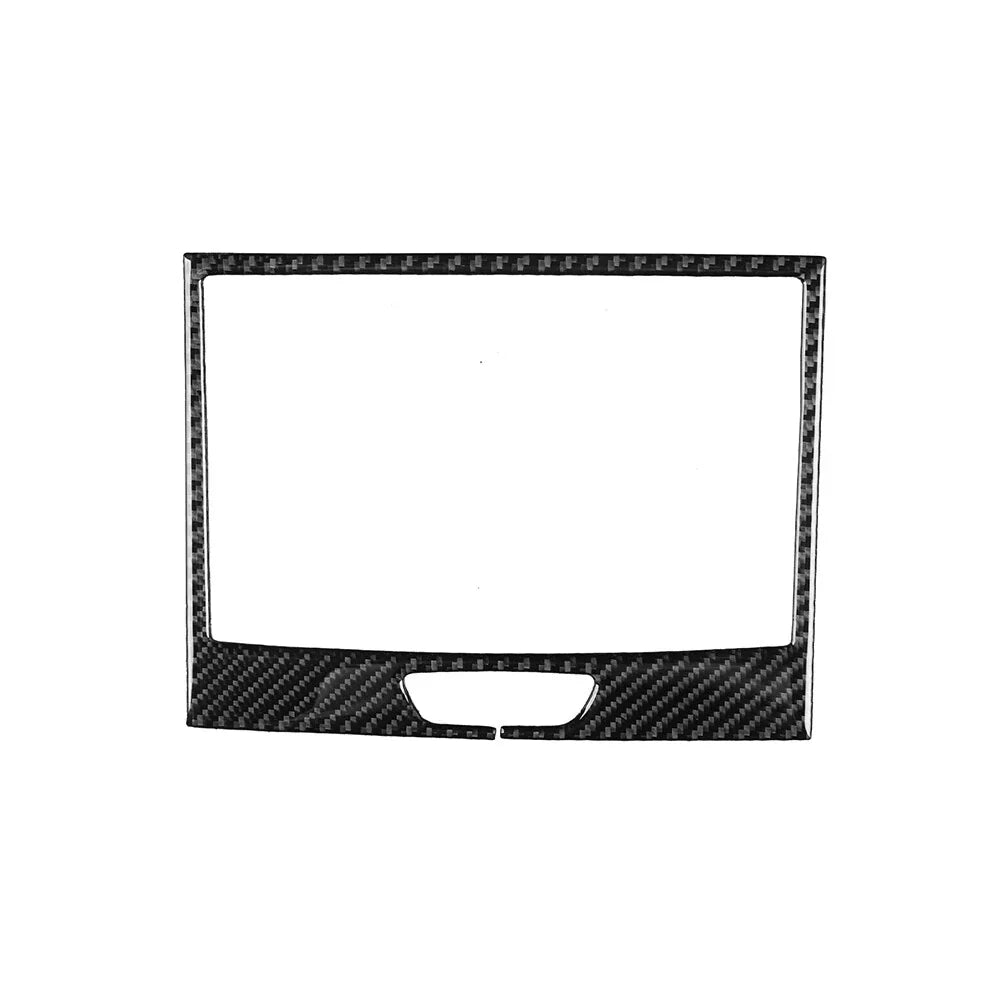 Carbon Fiber GPS Panel Cover Trim for Ford Ranger 2015-2022