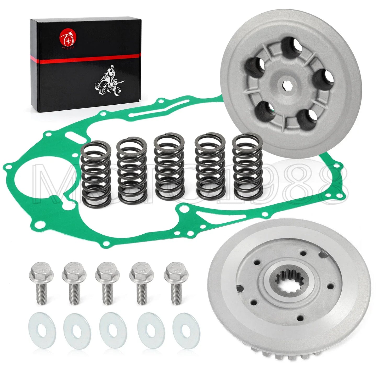 Clutch Plate Kit for Yamaha V Star 650 XVS650 (1999–2011)