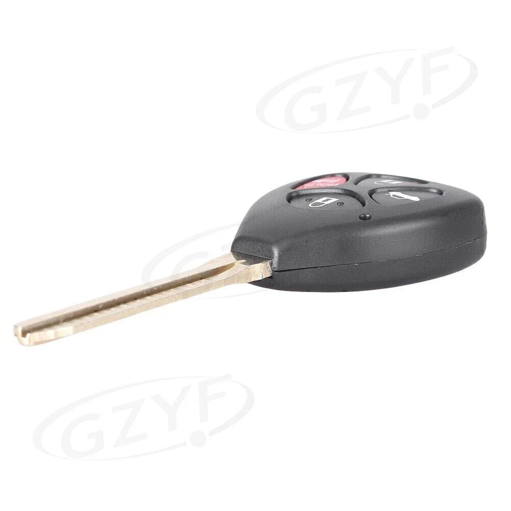 Remote Uncut Key Fob Shell Case for Toyota Corolla Avalon (2003-2023)
