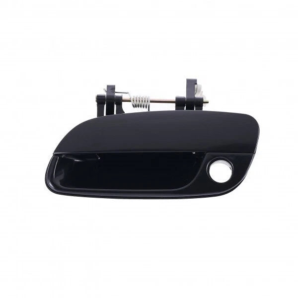 Front Left Smooth Black Outside Door Handle with Keyhole for Hyundai Elantra (2001–2006)