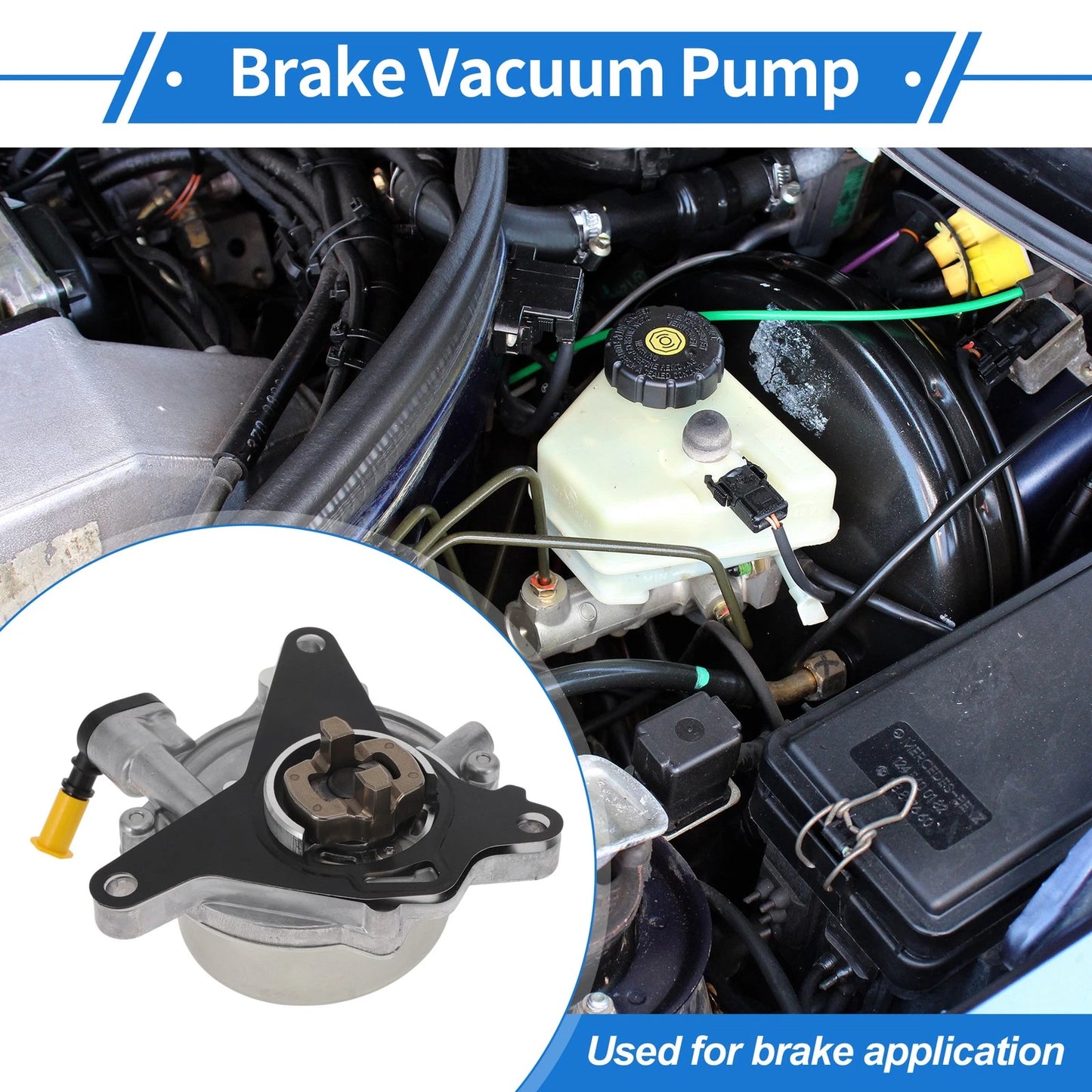 Brake Vacuum Pump No. 68120415AA/68328357AA/55233645 for Fiat 500 (2018–2019)