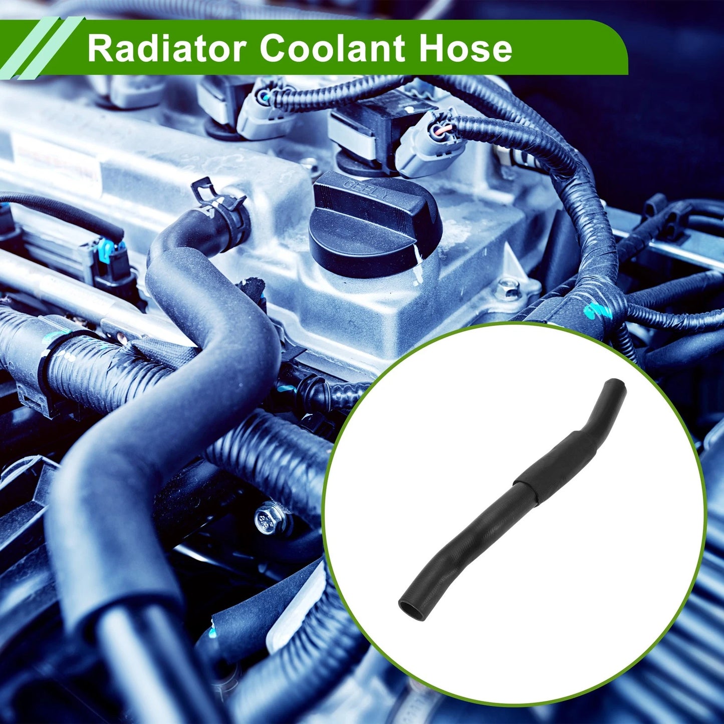 Radiator Coolant Hose for Toyota Camry (1992–1996) No. 1657162040 Rubber