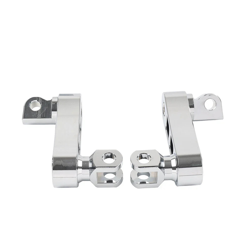 Foot Peg Mount Extensions for Harley Sportster XL883 XL1200 Softail Dyna (2004-2023)