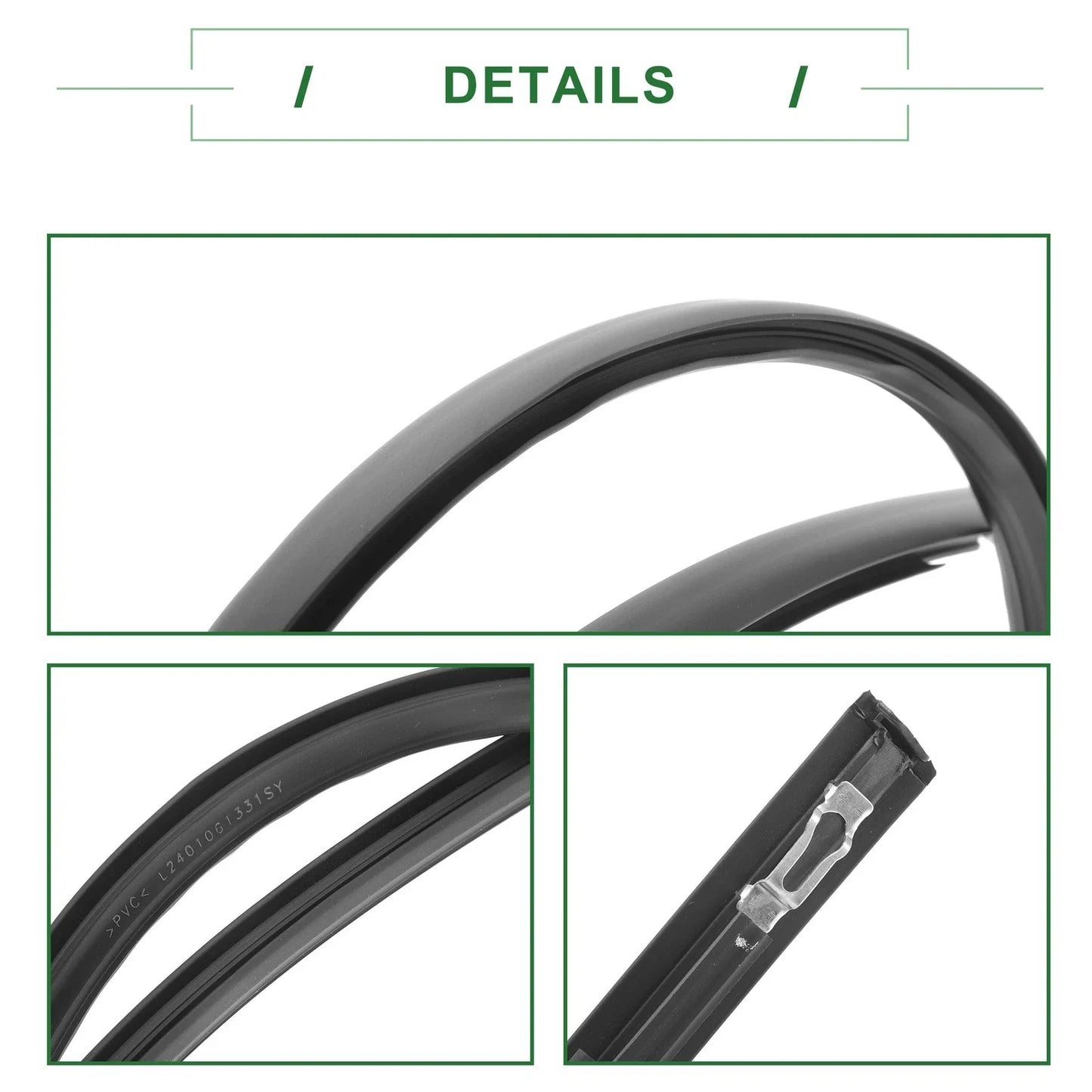 Right Side Roof Sealing Strip for Honda Acura TSX (2009-2014)