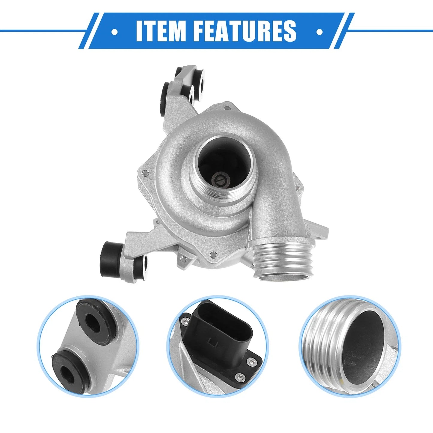 Metal Water Pump & Inverter for BMW X3 1 3 5 Series
