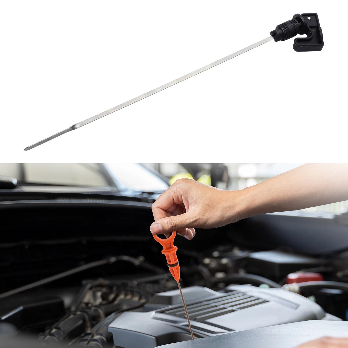 Oil Dipstick No. 3023488 for Polaris ACE 900 (2016–2019) Black 1 Pc