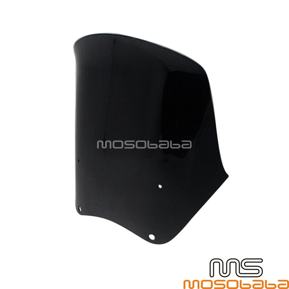 15" Black Windshield for Harley Dyna Low Rider FXDLS, Wide Glide FXDWG (2016-2023)