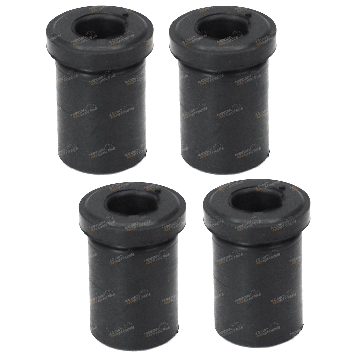 Set of 4 Rear Leaf Spring Upper Chassis Shackle Bushes for Nissan Navara D40 (2005–2015)