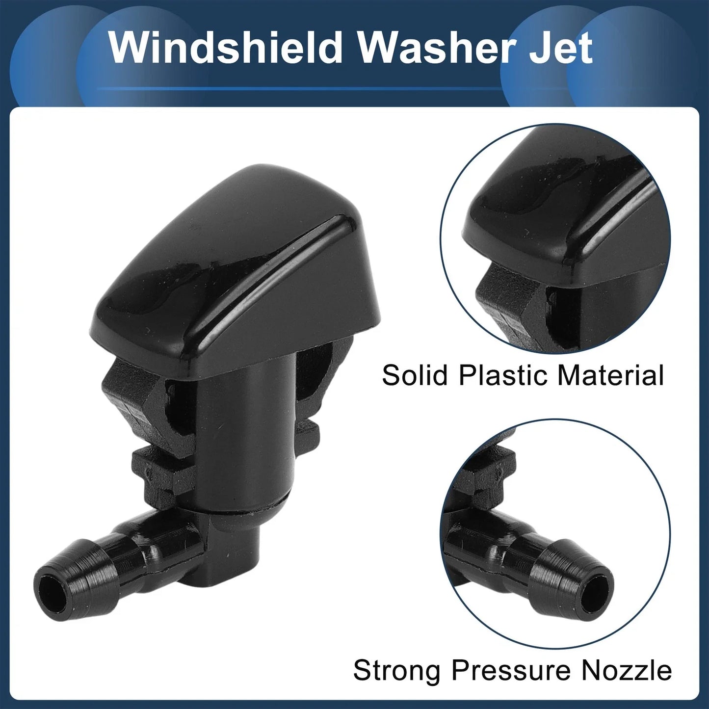 Windshield Washer Nozzle & Hose Connector for Chevrolet (2000-2006)