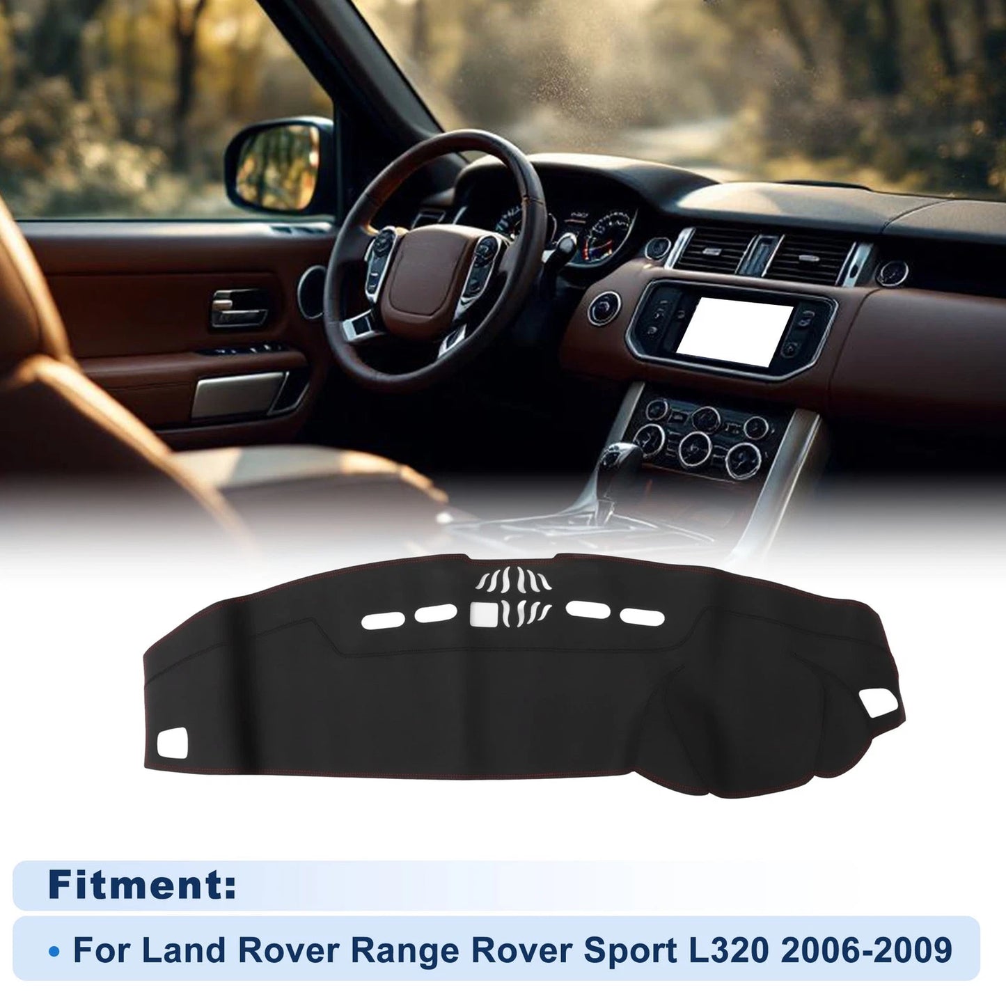 Dash Cover for Land Rover Range Rover Sport L320 (2006–2009) Faux Leather
