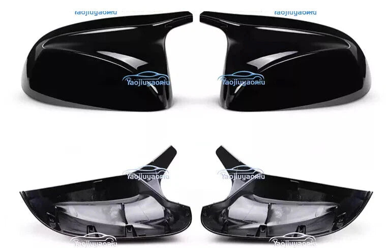 Gloss Black Side Mirror Cover for BMW G01–G07 X3 X4 X5 X6 X7 (2017–2024)