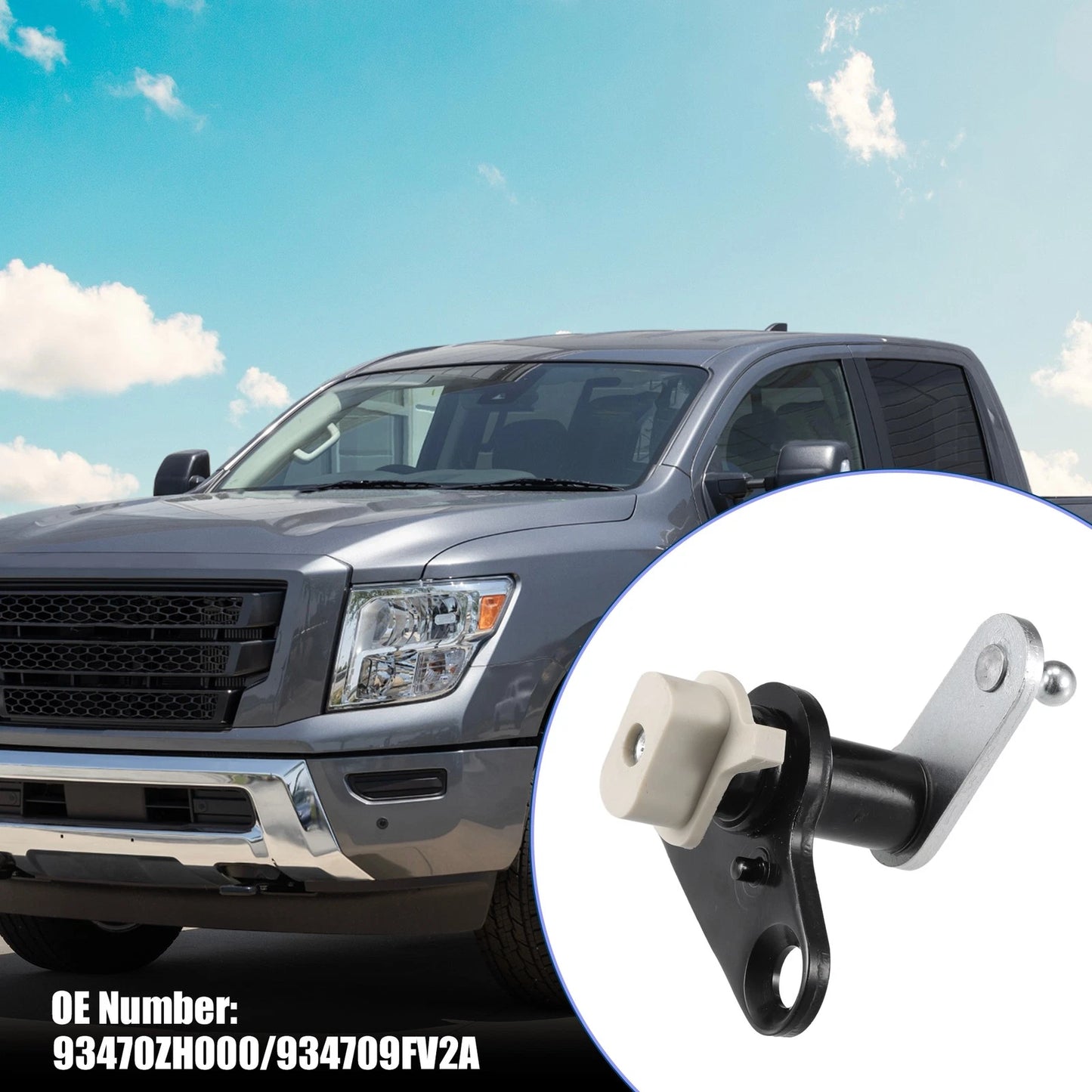 Tailgate Hinge Roller for Nissan Titan (2004–2015) No.93470ZH000