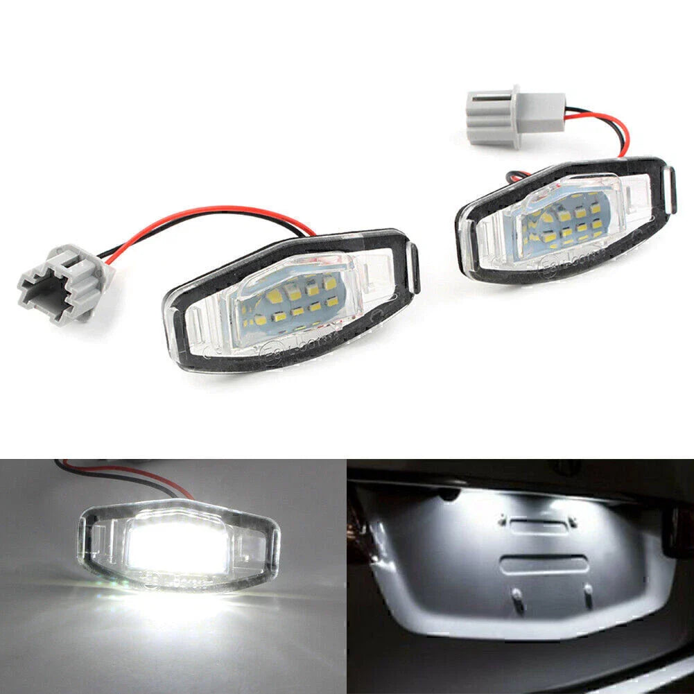 Canbus Error Free License Plate LED Lights for Honda Accord, Civic, Acura TL (2003-2012)