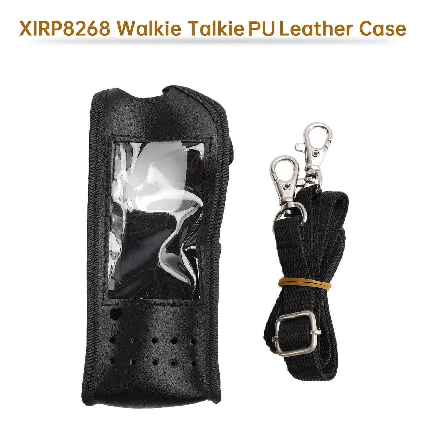 P8268 PU Radio Leather Case for P8260 XPR6550 DGP6150 DP3601