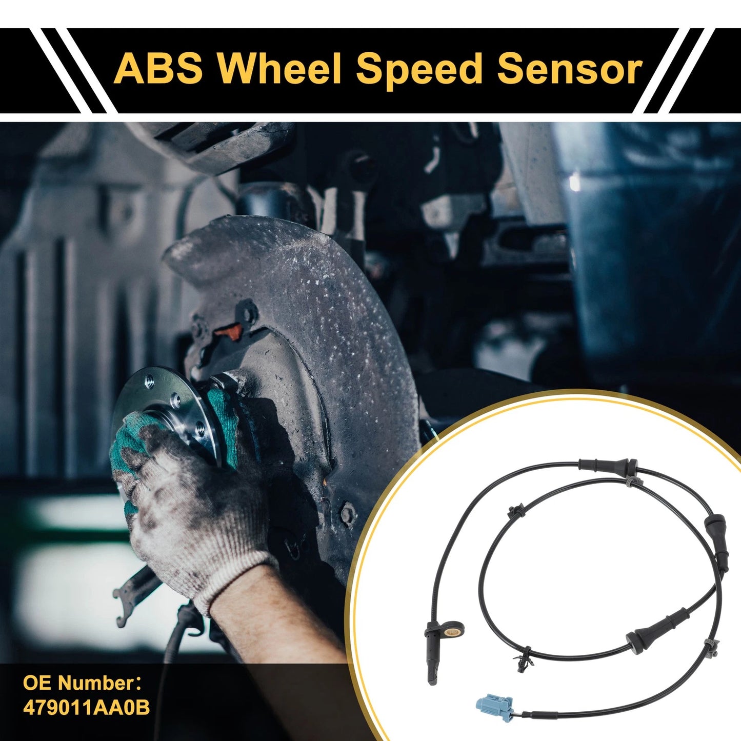 ABS Wheel Speed Sensor No. 479011AA0B for Nissan Murano (2009–2012)