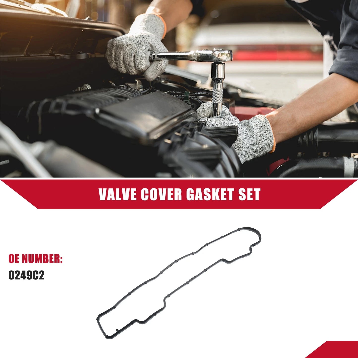 Valve Cover Gasket No. 0249C2 for Suzuki Liana (2004–2020)