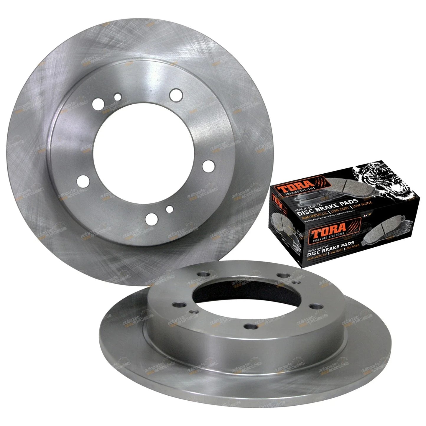 Front Disc Brake Rotors + Pads for Jimny 4x4 1.3L