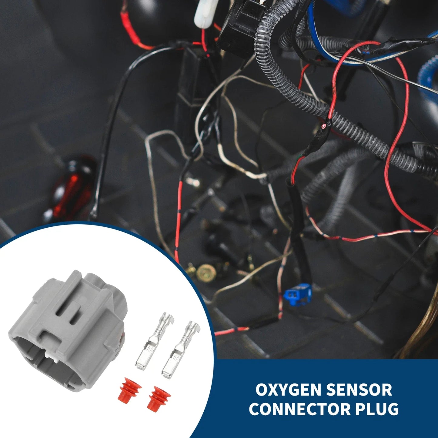 Oxygen Sensor Connector Plug for Honda Accord - 2 x Female Terminals