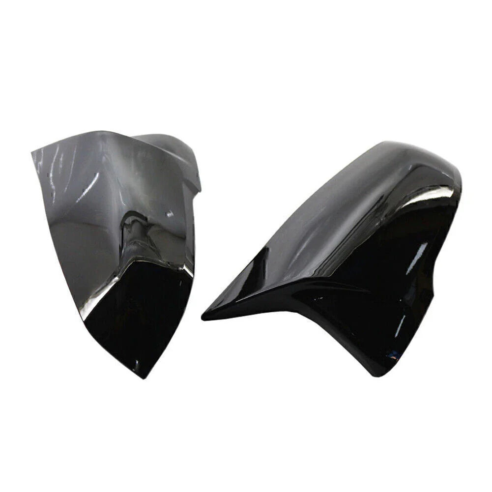 ABS Gloss Black Rear View Mirror Covers for BMW X1 F48 F49 (2016-2019)