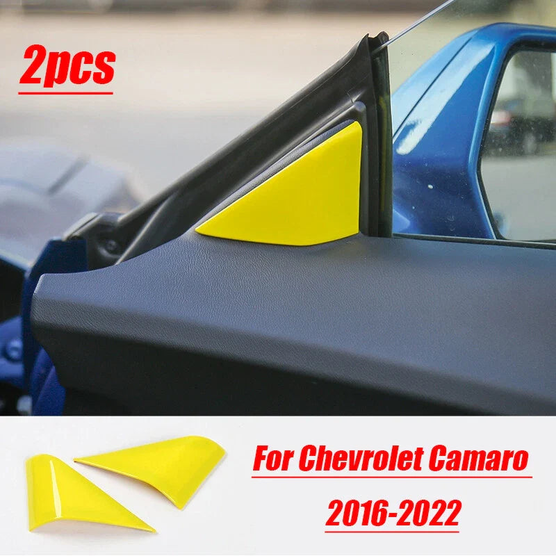 A Pillar Front Triangle Panel Cover Trim for Chevrolet Camaro (2016–2022)