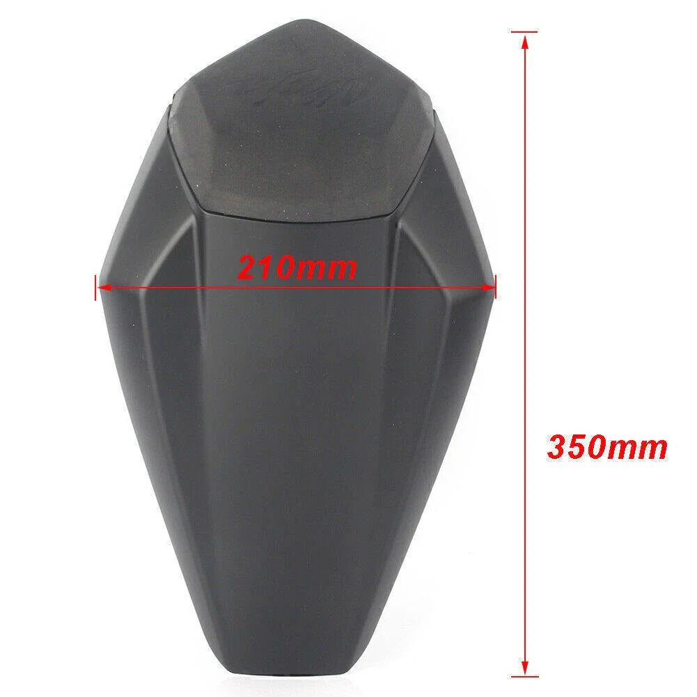 Rear Seat Cover Cowl for KAWASAKI Ninja ZX-10R (2016-2024) Black