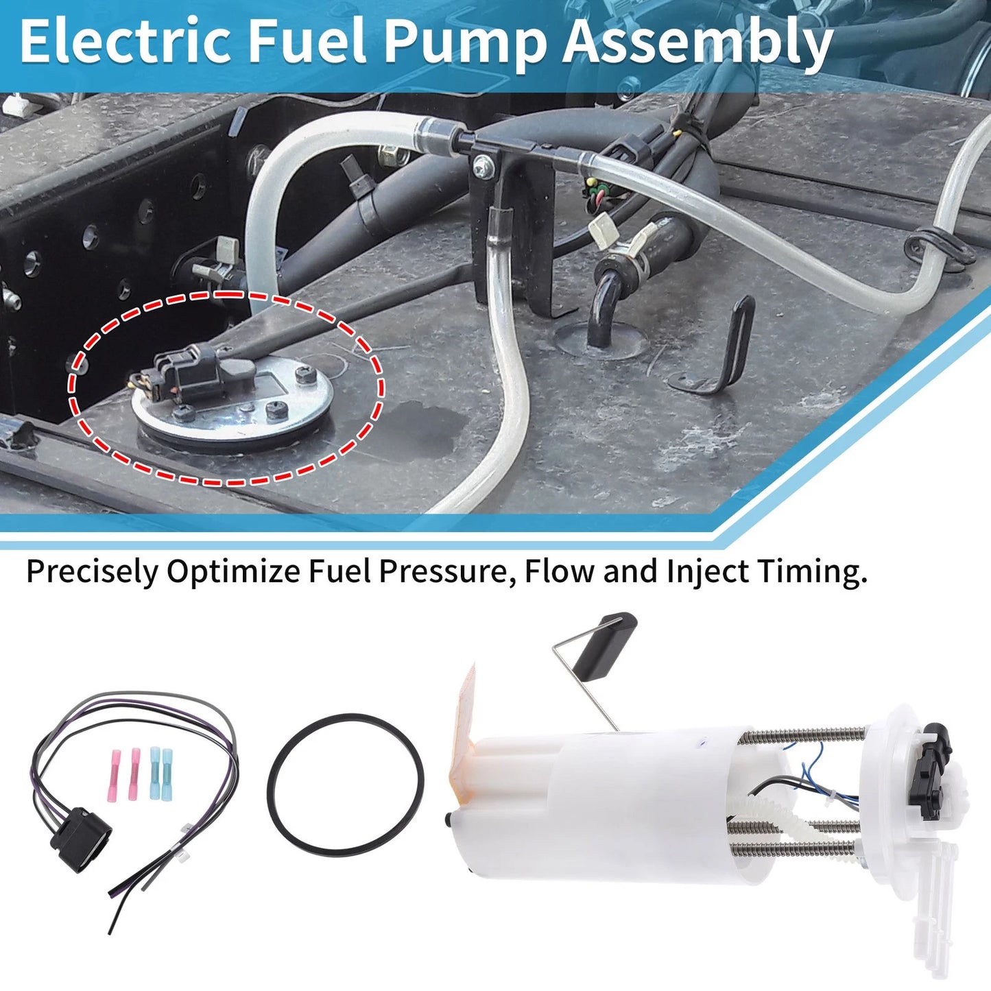 Electric Fuel Pump Assembly No.E3369M/19177237 for Chevy Camaro (1999–2002)