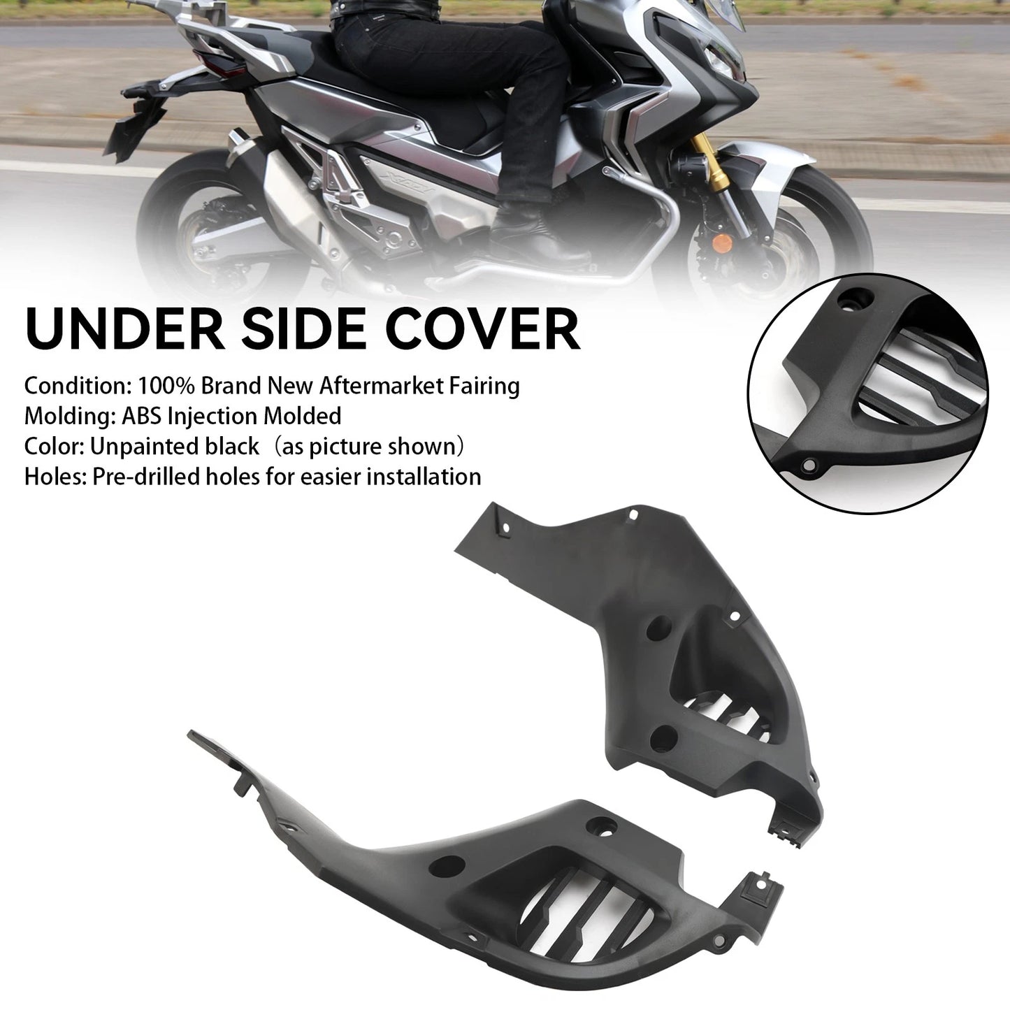 Unpainted ABS Fairing Hood for Honda X-ADV 750 (2021–2023)