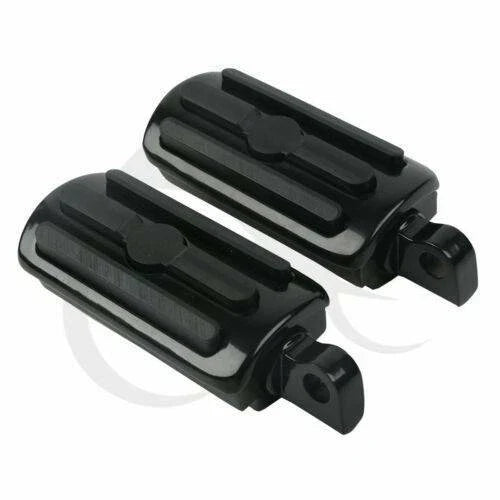 32mm Black Highway Engine Guard Bar Foot Pegs for Harley Dyna